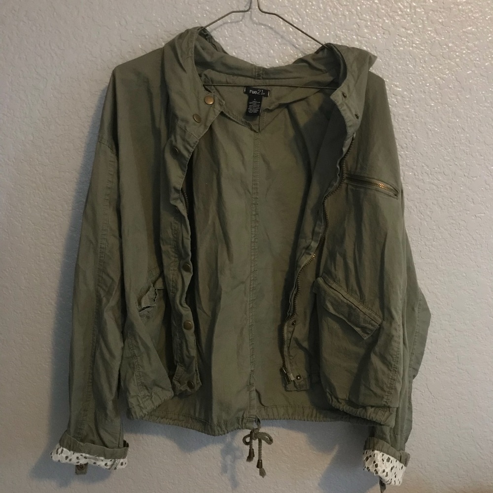 Green Military Jacket